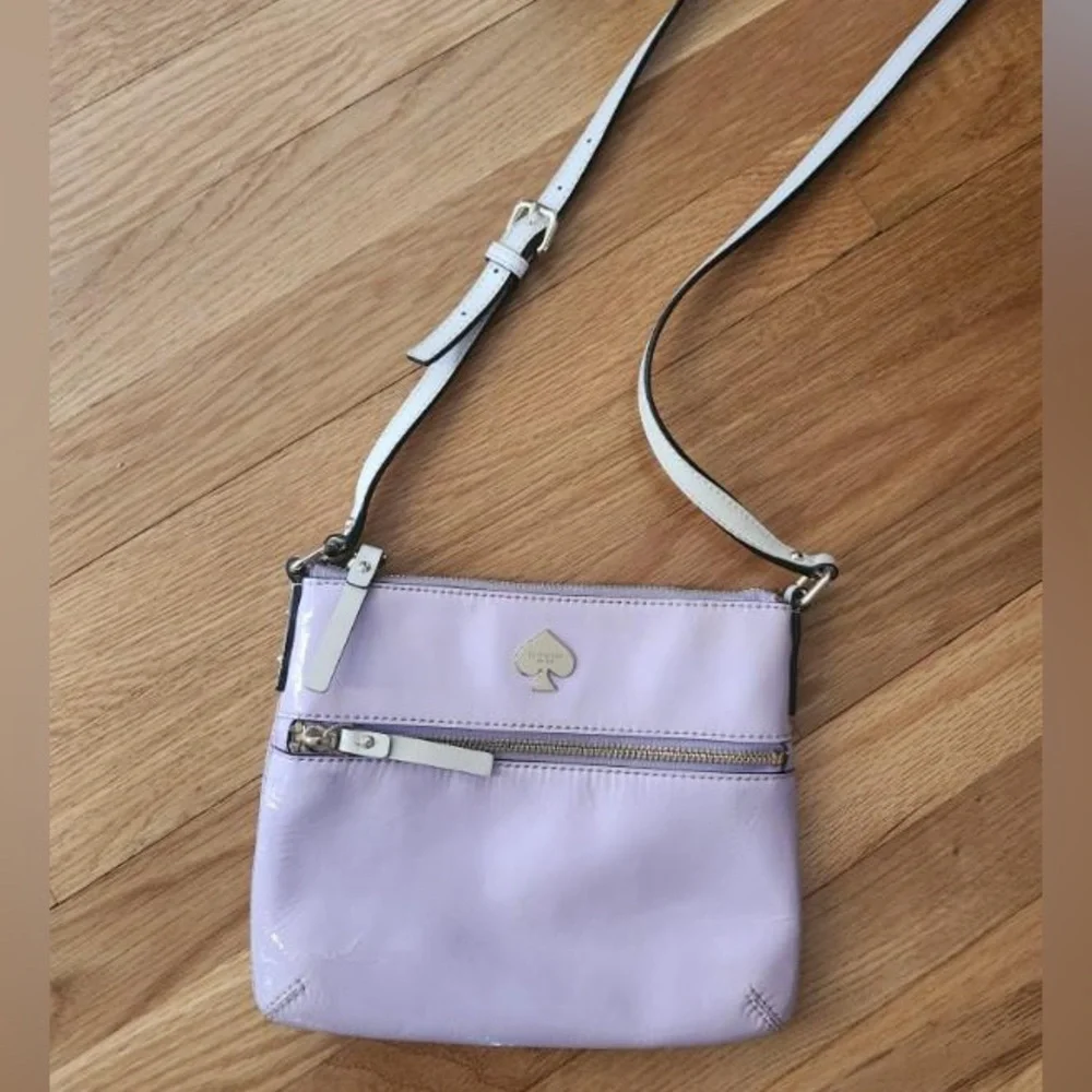 Kate Spade crossbody bag purple - Picture 1 of 9
